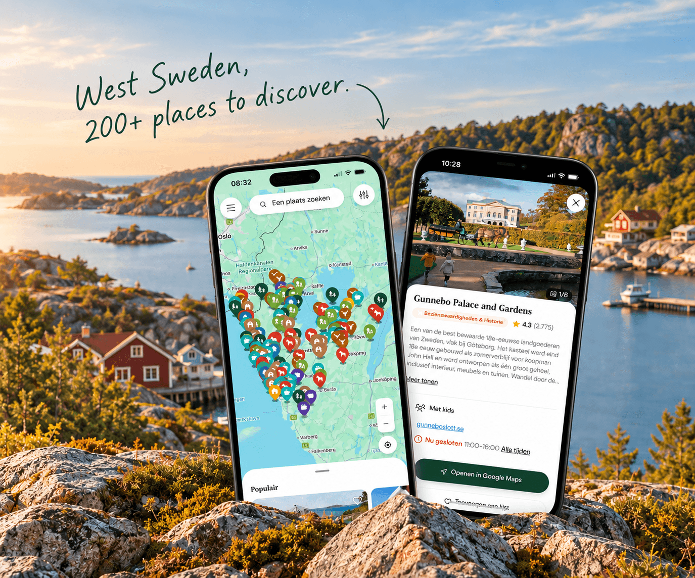 207 Places worth discovering in West-Sweden
